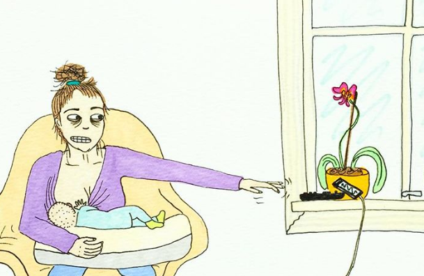 15 Zeichnungen mit erkennbar chaotischen Situationen, die Sie mit Kindern erleben.